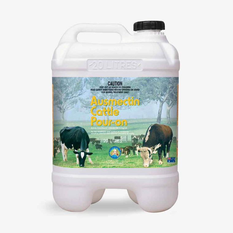 Ausmectin - Cattle Pour-on - 20L
