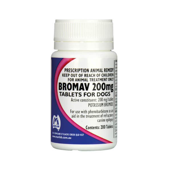 Bromav 200Mg Tabs - 200 Tablets