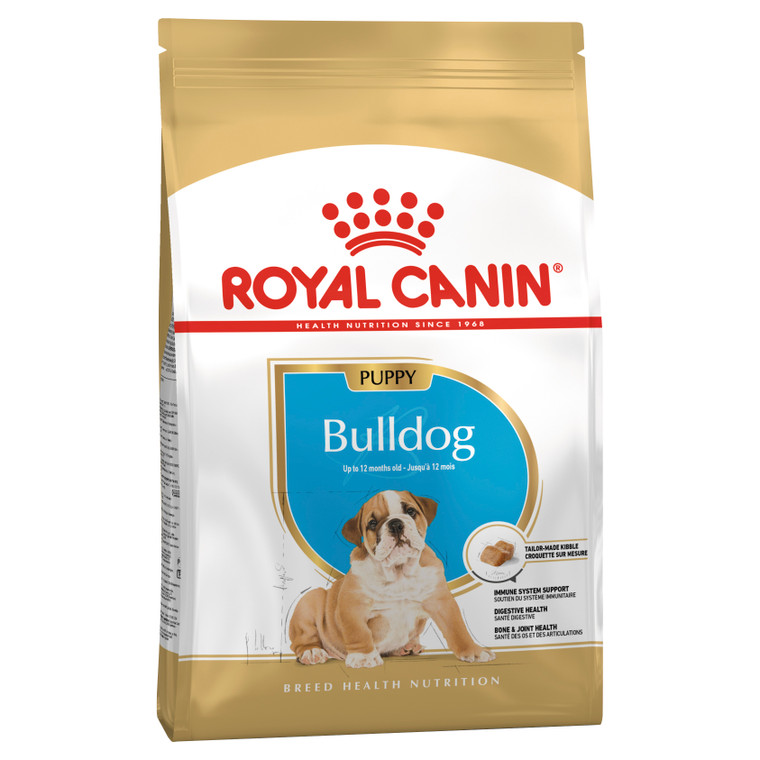 Bulldog Breed Puppy Dry Dog Food  - 12kg