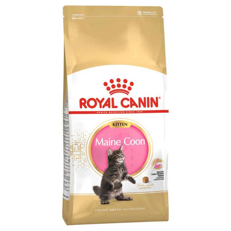 Maine Coon Breed Kitten Dry Cat Food - 10kg