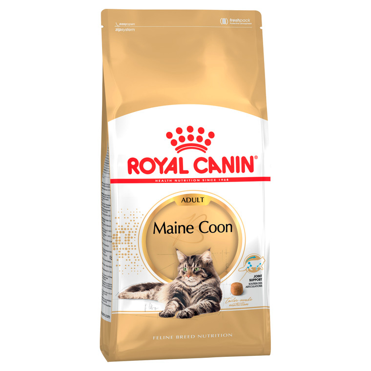 Maine Coon Breed Adult Dry Cat Food - 10kg