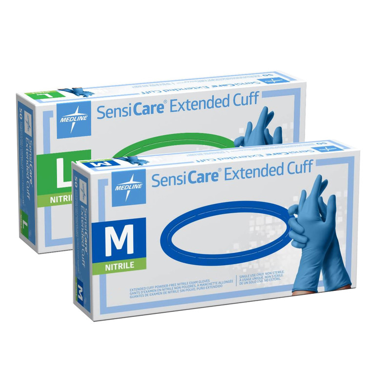 SensiCare Nitrile Chemotherapy Gloves - Powder & Latex Free - Box of 100