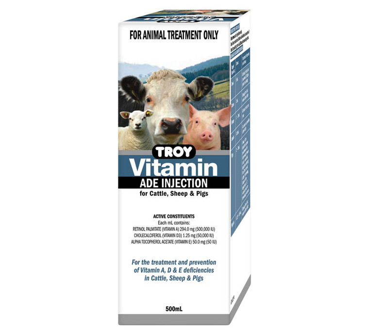 Vitamin ADE Injection - 500 ml