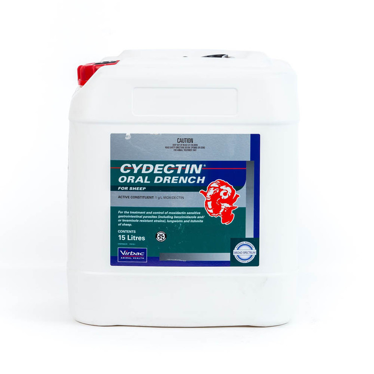 Cydectin Oral - Sheep Drench 15L