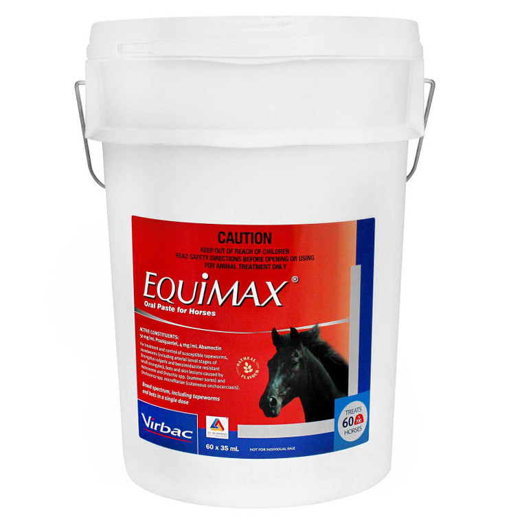 Equimax Stable Pail - Equine Wormer 60 x 35ml