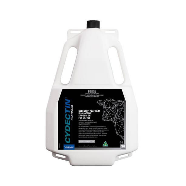 Cydectin Platinum Pour-On - Cattle Drench 5 L