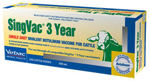 Singvac Botulinum 3YR - 500ml