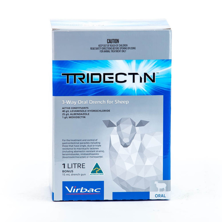 Tridectin Oral 3-Way Oral Sheep Drench 1L