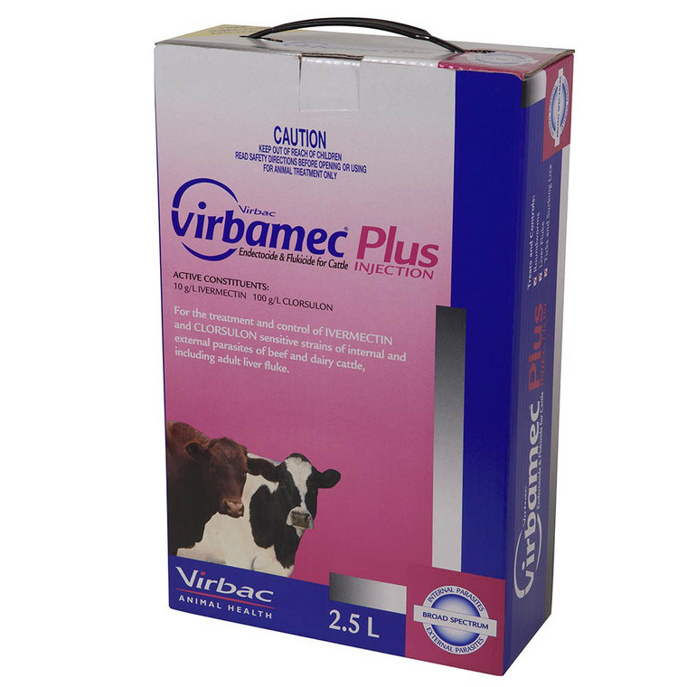Virbamec Plus Flukicide Injection - 2.5 L