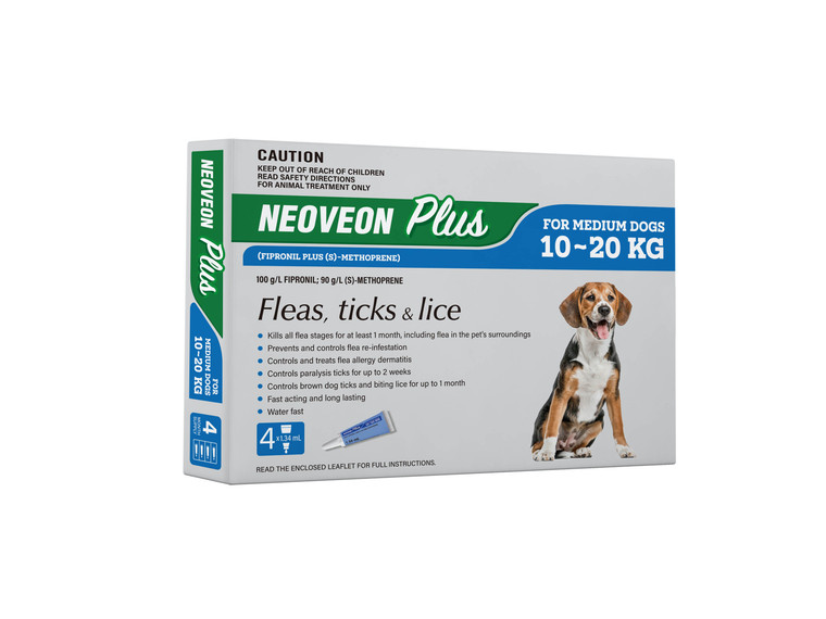 Neoveon Plus For Medium Dogs 10 - 20kg - 4 Pack