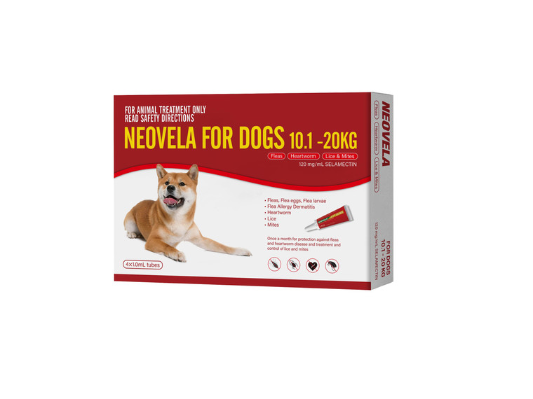 Neovela For Dogs (10.1 - 20kg) - 4 Pack