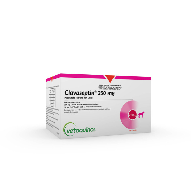 Clavaseptin 250mg - 100 Tablets