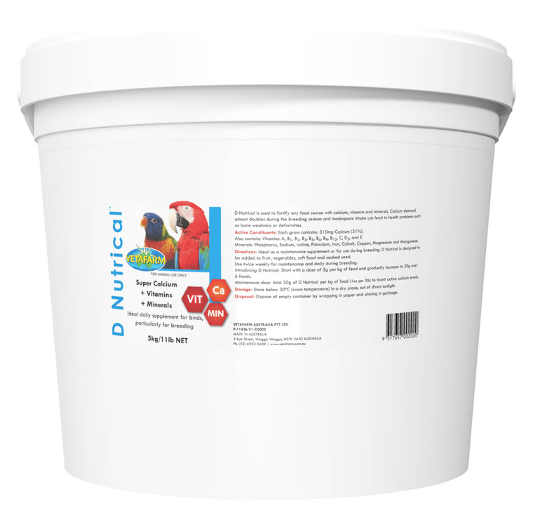 D Nutrical Powder - 5Kg