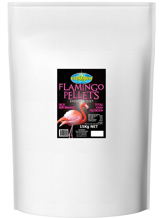 Flamingo Breeder Pellets - 15Kg
