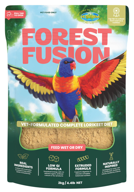 Forest Fusion Lorikeet Diet - 2Kg