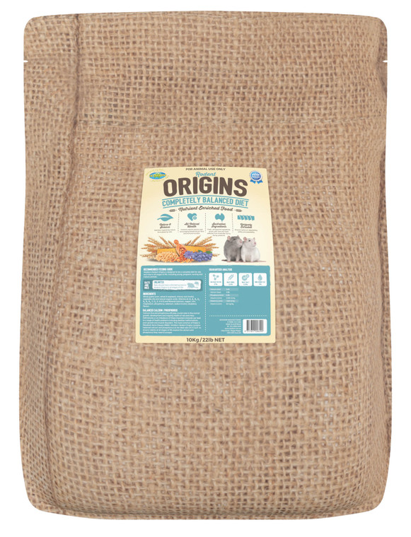 Origins Rodent Diet - 10Kg