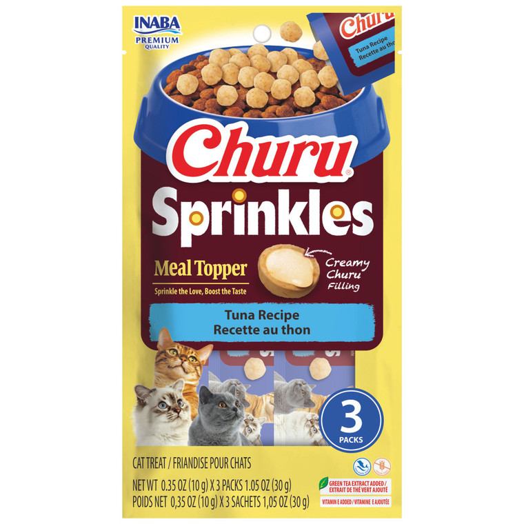 INABA Churu Sprinkles Tuna 30g (10g X 3 Tubes)