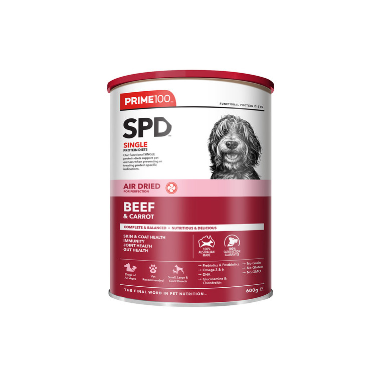 SPD™ Beef & Carrot Air Dried - 600g