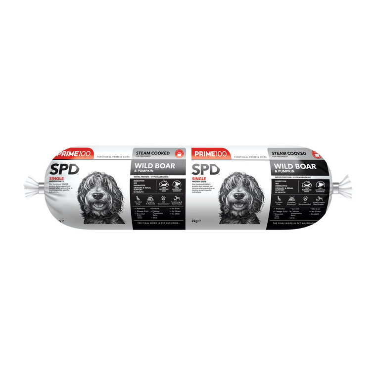 SPD™ Wild Boar & Pumpkin Fresh Roll - 2kg