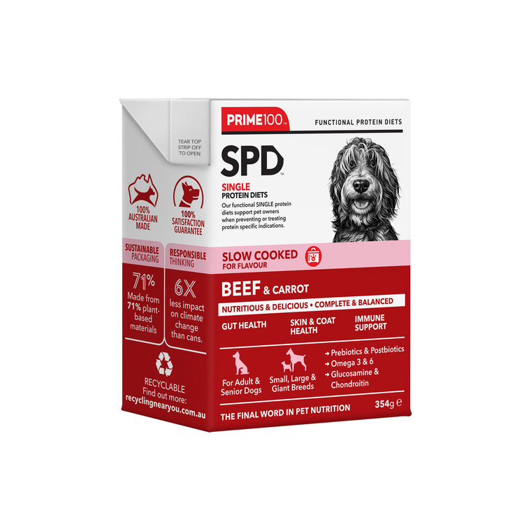 SPD™ Beef & Carrot Slow Cooked - 354g