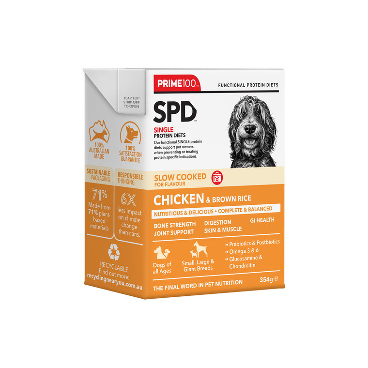 SPD™ Chicken & Brown Rice Slow Cooked - 354g