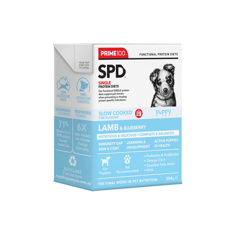 SPD™ Lamb & Blueberry Puppy Slow Cooked - 354g