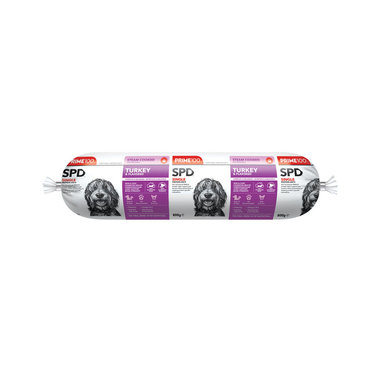 SPD™ Turkey & Flaxseed Fresh Roll - 2kg