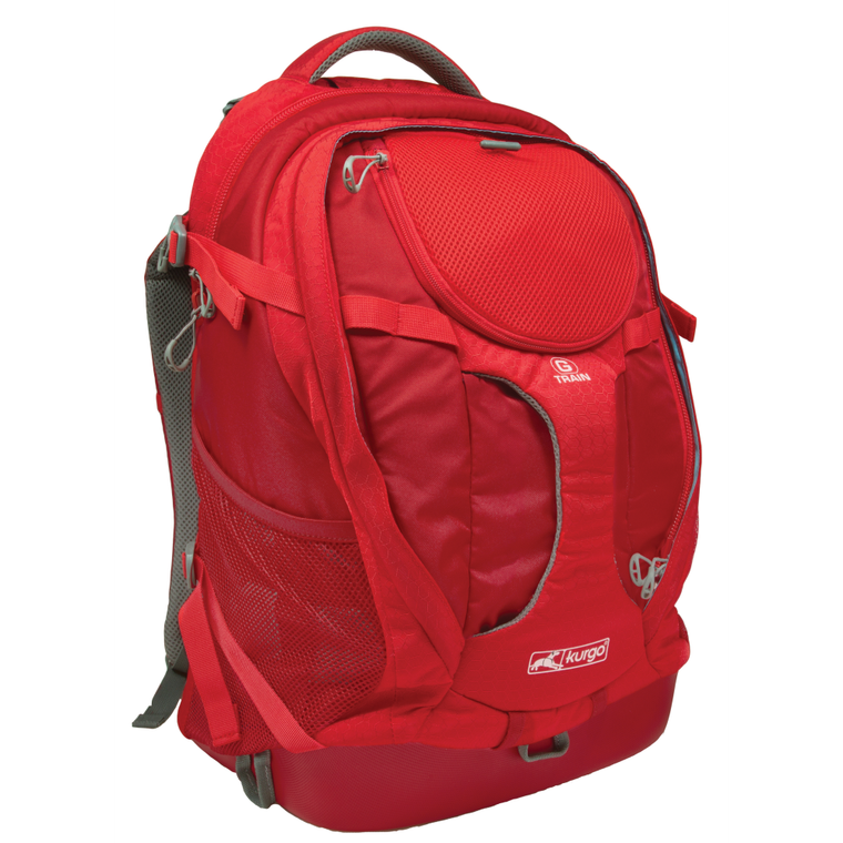 Kurgo G-Train Backpack, Red