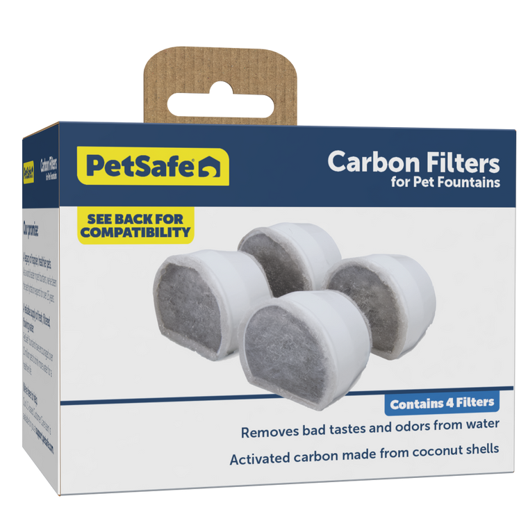 PetSafe® Drinkwell® Replacement Carbon Filters, Ceramic Fountains, 4-Pack