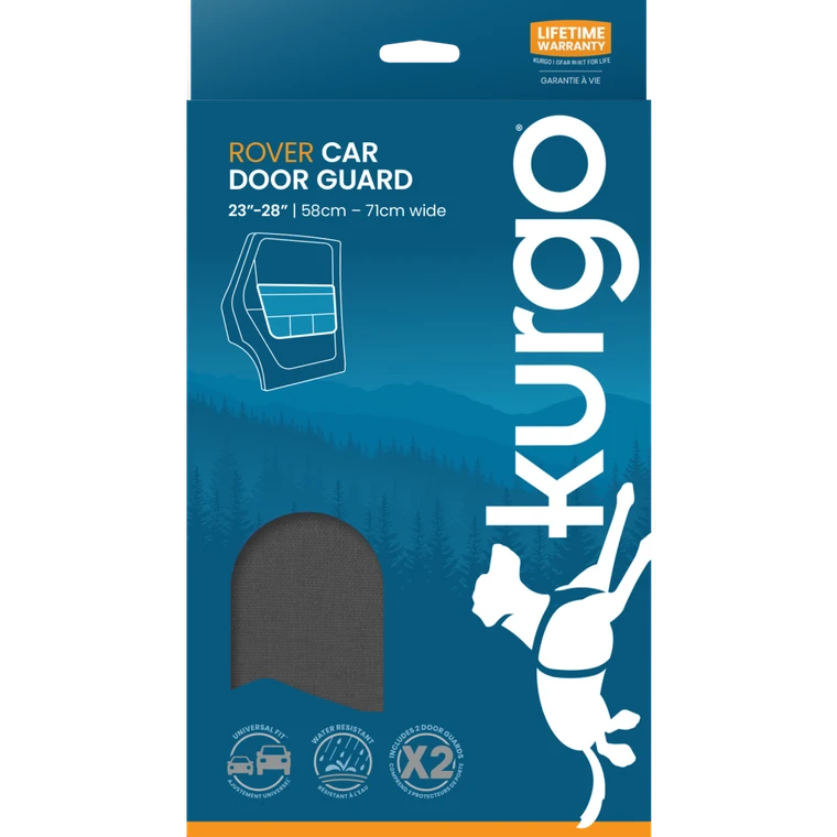 Kurgo Car Door Guard, Charcoal