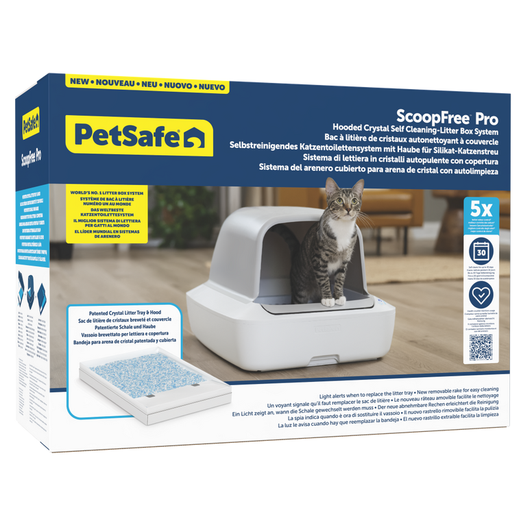 PetSafe® ScoopFree® Crystal Pro Self-Cleaning Litter Box