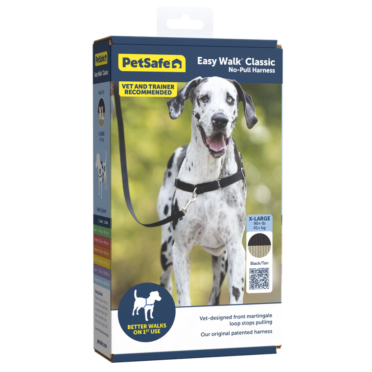 PetSafe® Easy Walk® Harness, No Pull Dog Harness, Extra Large, Black
