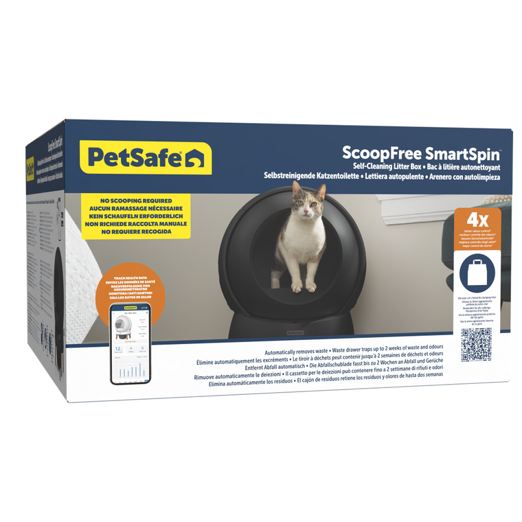 PetSafe® ScoopFree SmartSpin™ Self-Cleaning Litter Box