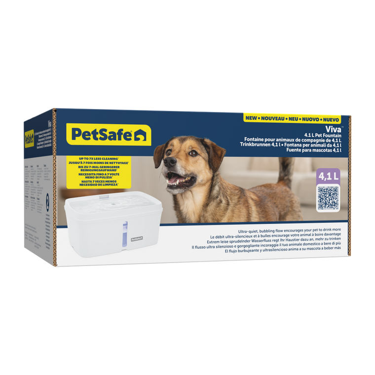 PetSafe® Viva™ Pet Fountain, 4.1 litre, Plastic Tray