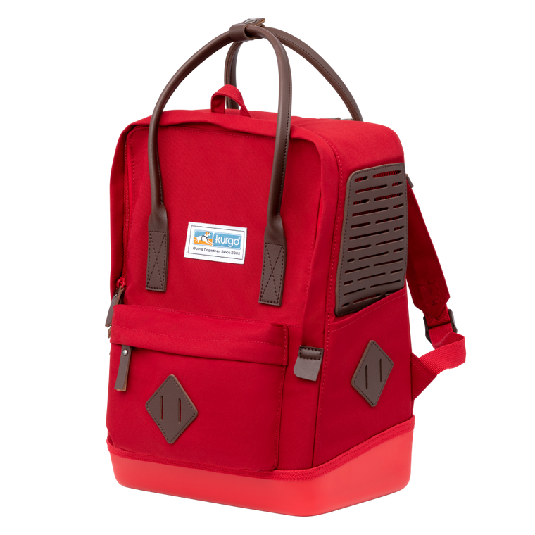 Kurgo Nomad Carrier Backpack, Red