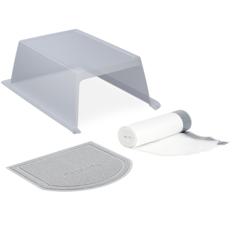 PetSafe® ScoopFree® Clumping Self-Cleaning Litter Box Hood and Accessory Bundle