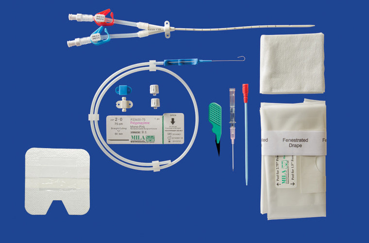 Hemodialysis Catheter Kit - 7Fr X 16cm (6.3in)