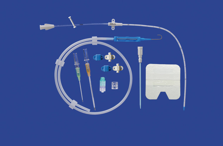 Chest Tube Kit For Guidewire Placement - 12Ga X 20cm (8in) - 7 Fenestrations Up To 6cm