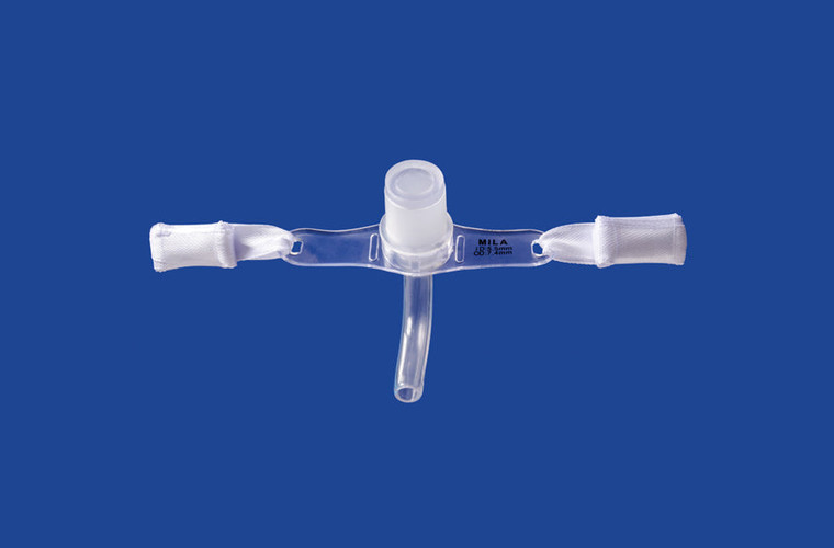 Small Animal Tracheostomy Tubes - 2.5mm ID × 38mm Length; Non-Cuffed Spinning Connector