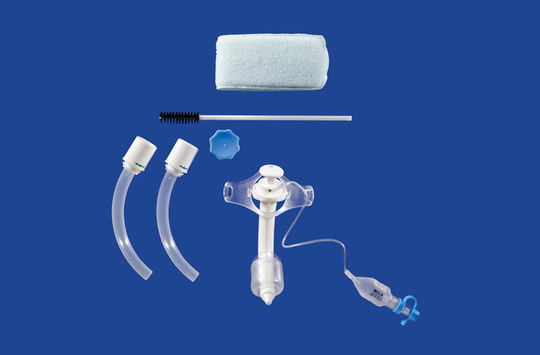 Small Animal Tracheostomy Tubes - 5.0mm ID × 66mm Length; Inner Cannula Kit