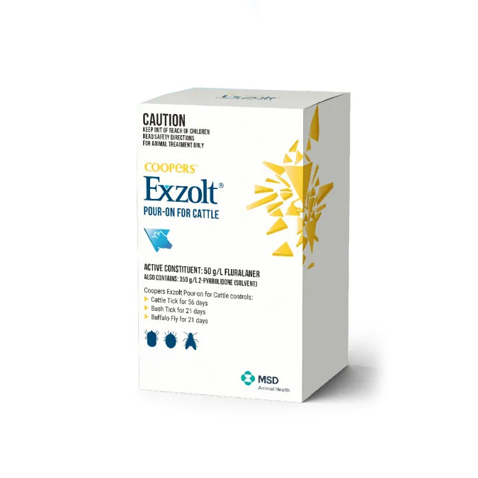 Exzolt Pour-on For Cattle - 1L