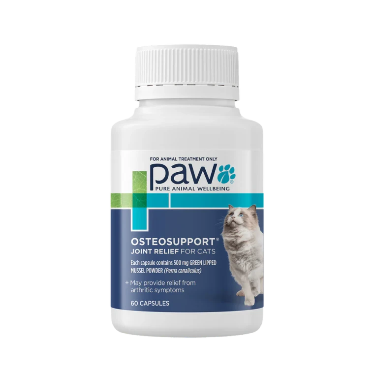 PAW OsteoSupport® for Cats - 60 Capsules
