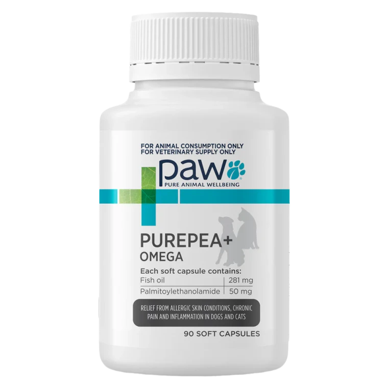 PAW PurePEA+ Omega - 90 Gel Capsules