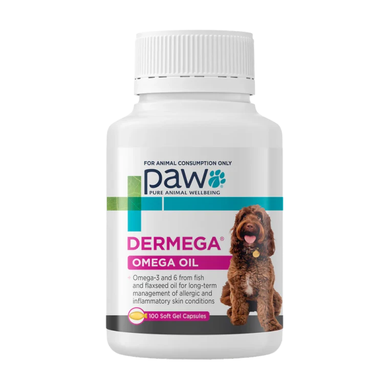 PAW Dermega® Omega Oil Skin Support - 100 Capsules