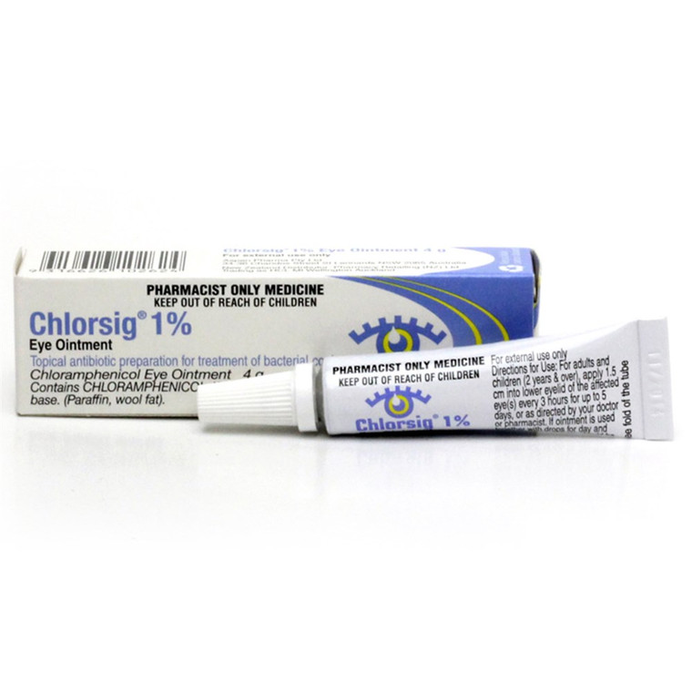 Chlorsig Eye Ointment 1.0% - 4g