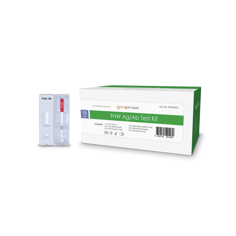 Anigen Rapid Feline HW Ag/Ab Test (10 Tests)