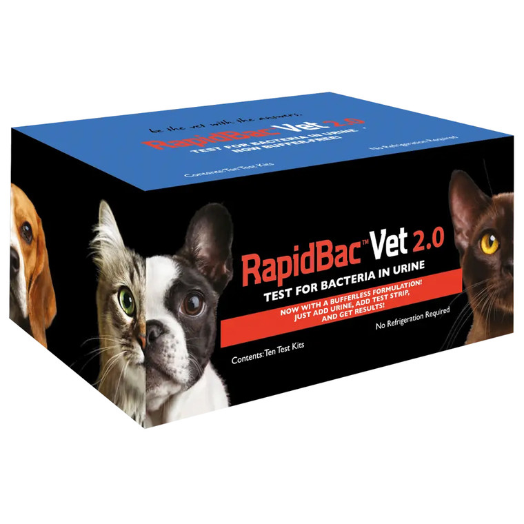 RapidBac Vet 2.0 UTI Test (10 Tests)