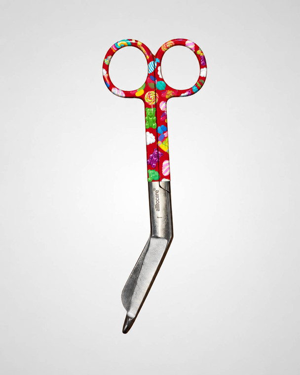 Scissors - Curved - Pattern, Candyland Dreams