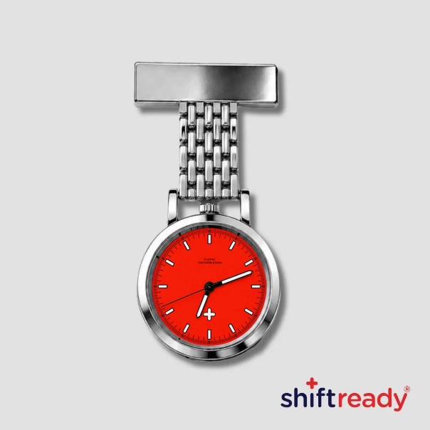 Shift Ready Fob Watch - Red