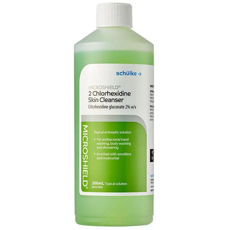 Microshield 2 Skin Cleanser (2% Chlorhexidine) - 500ml
